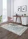 SKY/CLOUD WHITE HAND TUFTED RUGS